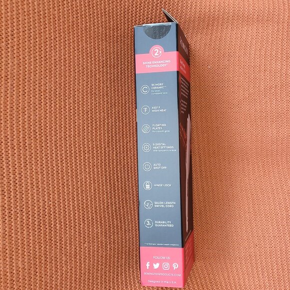 Remington Shine Therapy flat iron - Picture 3 of 3